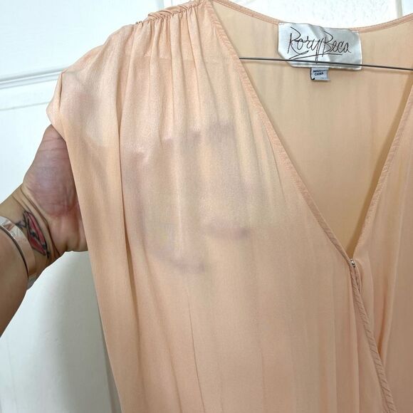 Rory Beca Loma Romper Shorts Silk Size Small - Picture 8 of 15